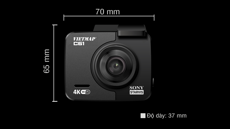 Camera Hành Trình Vietmap C61 Đen